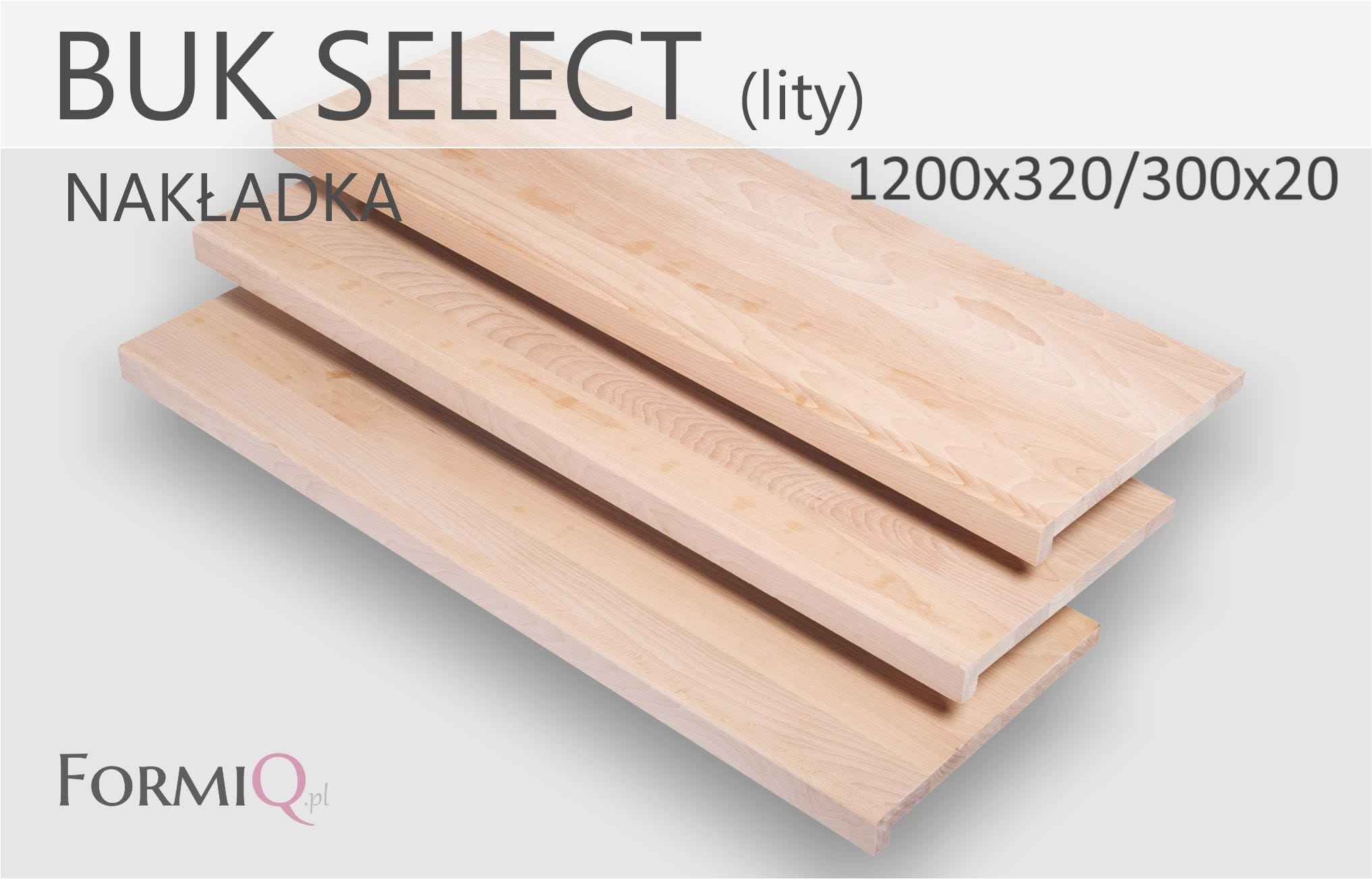 Nakładki buk select lite 1200x320/300x20/40