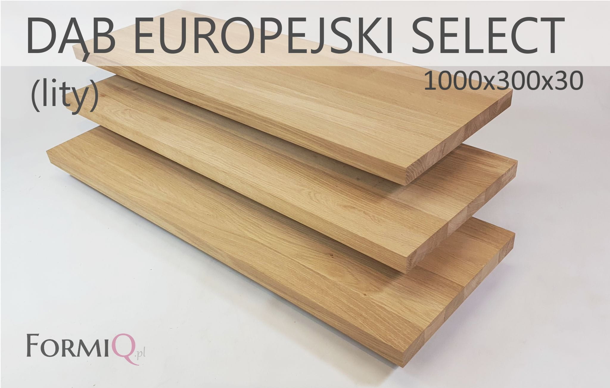 Stopnie dąb europejski select lite 1000x300x30
