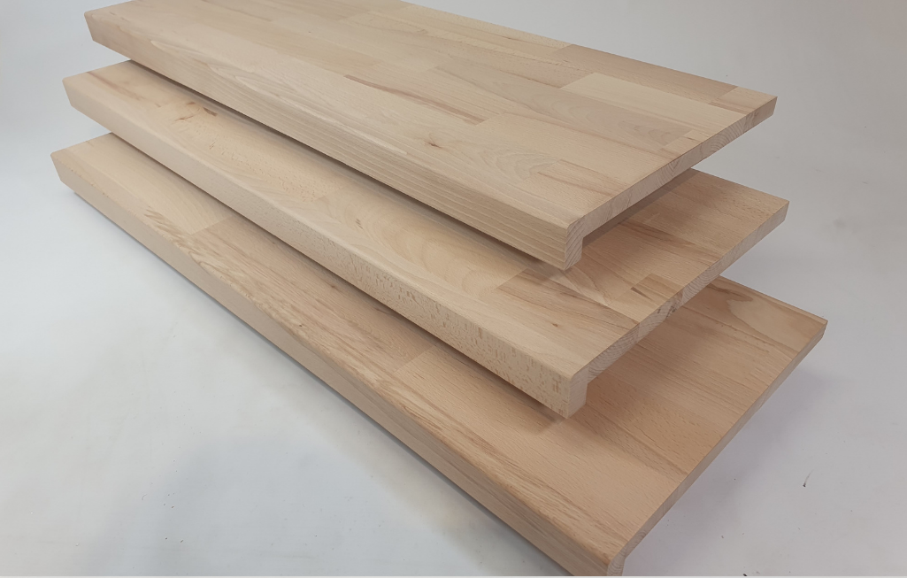 Nakładki buk natur mikrowczep dł (900-1100)x320/300x20/40mm