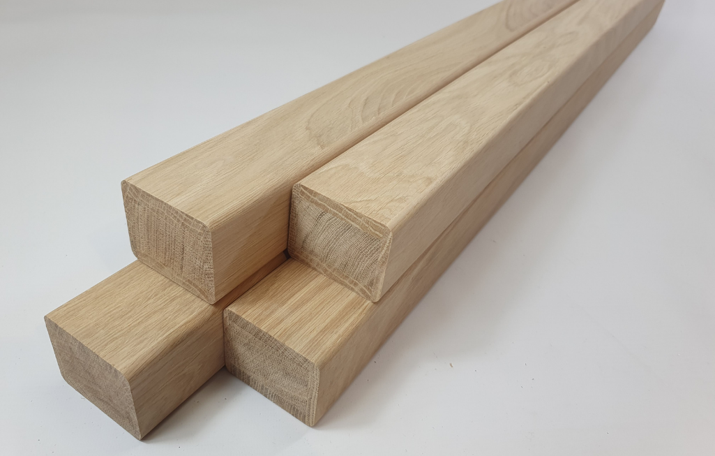Słup dąb europejski select 1200x80x80